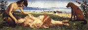 Piero di Cosimo The Death of Procris oil painting